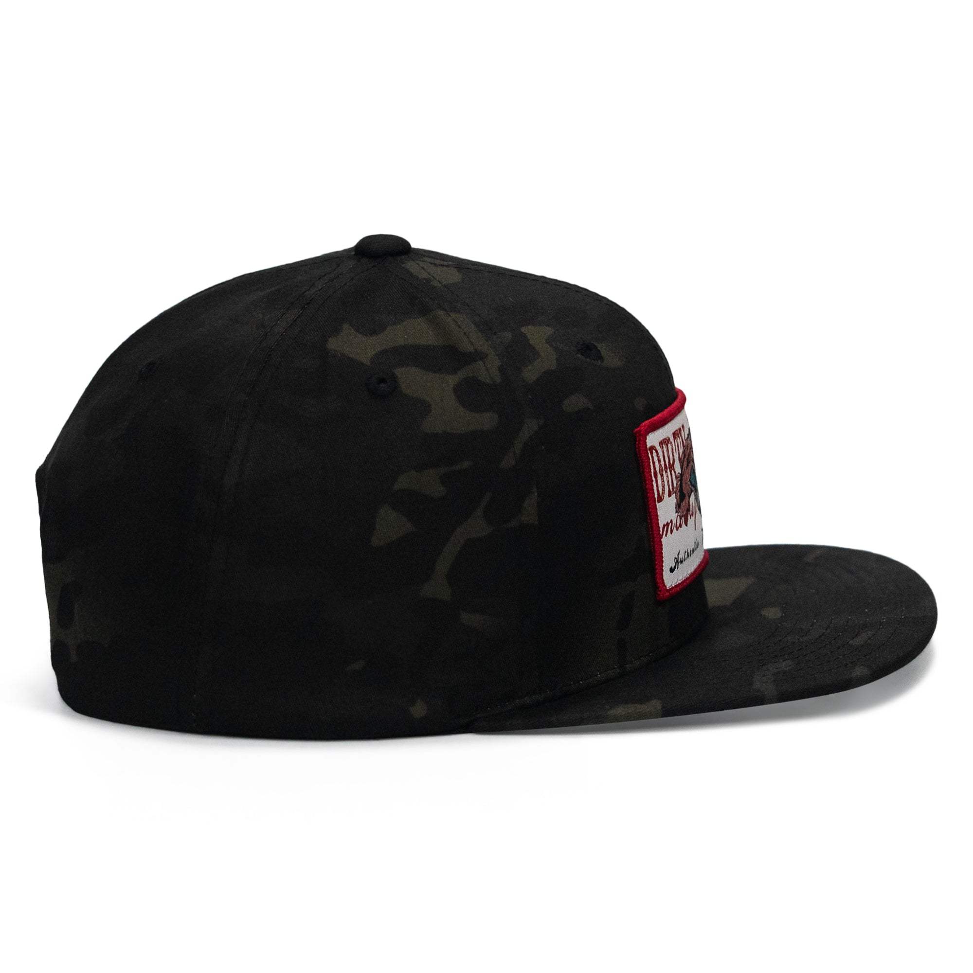 Flying Duck Dirty Cowboy Patch Flatbill Snapback - DIRTY COWBOY USA - Flyclothing LLC
