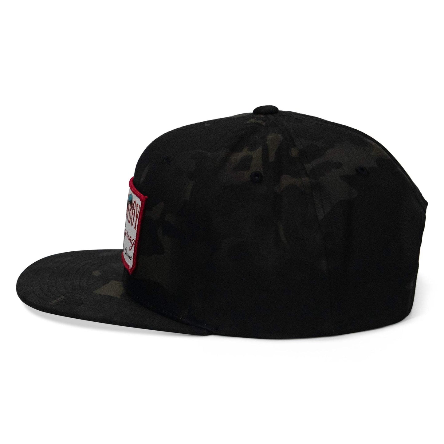 Flying Duck Dirty Cowboy Patch Flatbill Snapback - DIRTY COWBOY USA - Flyclothing LLC