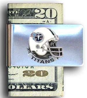 Tennessee Titans Steel Money Clip - Tennessee Titans - Flyclothing LLC