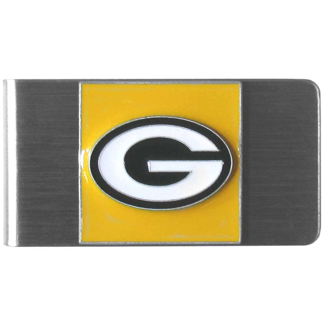 Green Bay Packers Steel Money Clip - Green Bay Packers - Flyclothing LLC