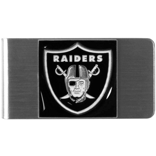 Las Vegas Raiders Steel Money Clip - Las Vegas Raiders - Flyclothing LLC