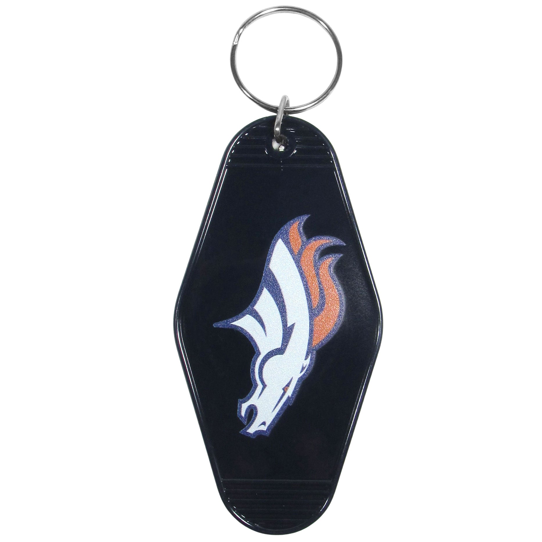 Denver Broncos Motel Key Style Key Chain