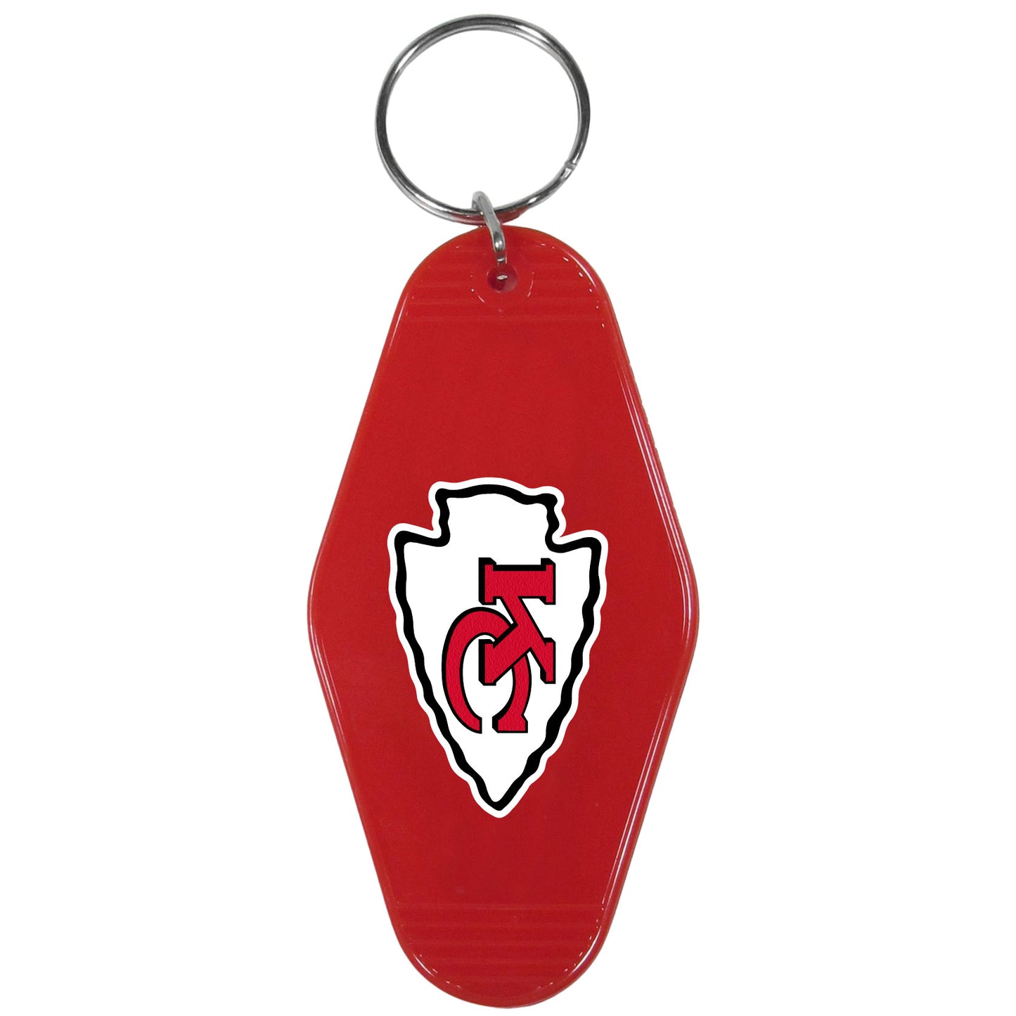 Kansas City Chiefs Motel Key Style Key Chain