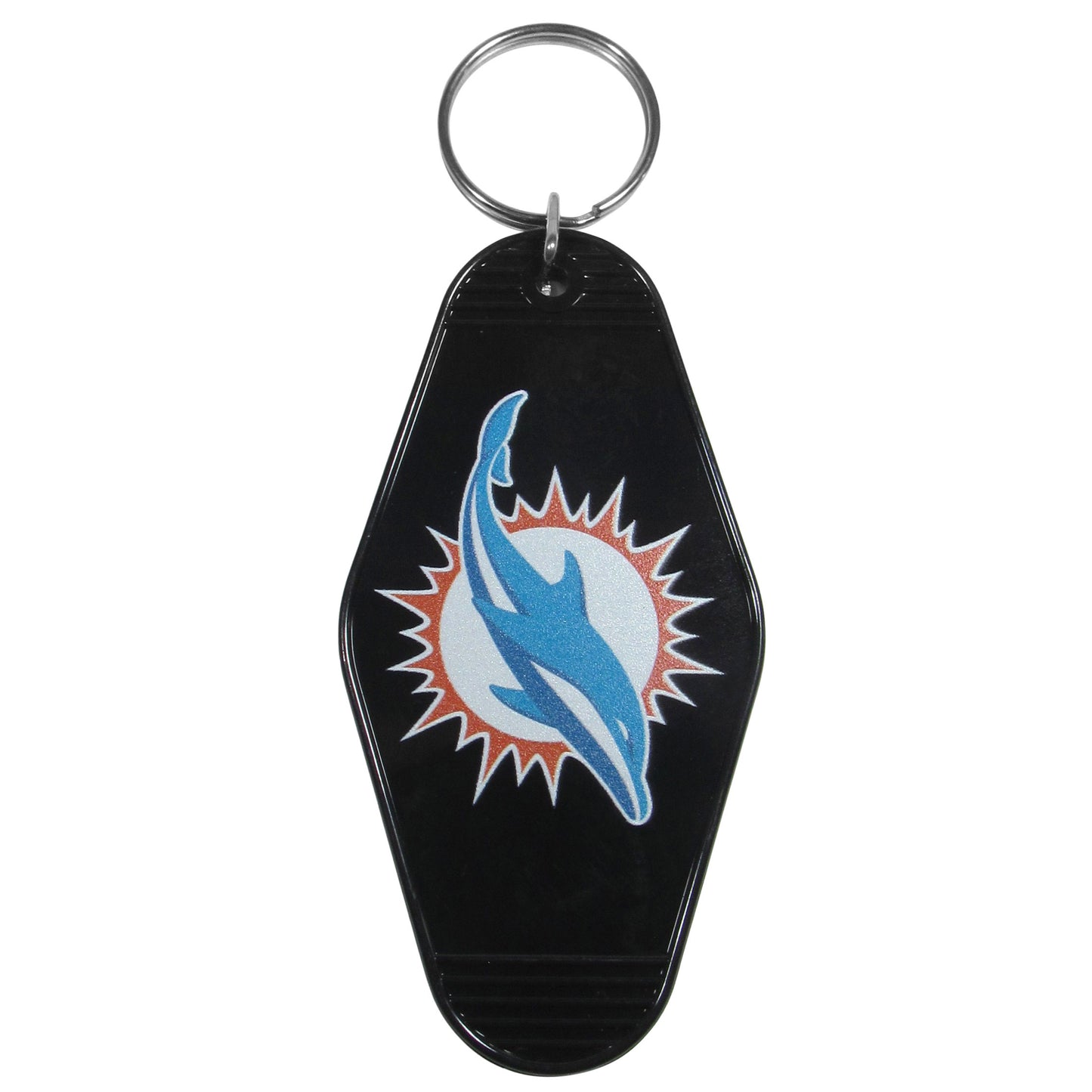 Miami Dolphins Motel Key Style Key Chain
