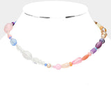 Multi Beaded Necklace - Madeline Love - Flyclothing LLC