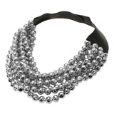 Chunky Multi-Strand Beaded Necklace with Magnetic Clasp - Madeline Love - Flyclothing LLC