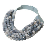 Chunky Multi-Strand Beaded Necklace with Magnetic Clasp - Madeline Love - Flyclothing LLC