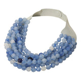 Chunky Multi-Strand Beaded Necklace with Magnetic Clasp - Madeline Love - Flyclothing LLC