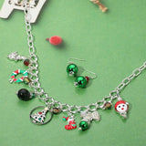 Christmas Charm Station Necklace - Madeline Love - Flyclothing LLC