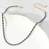 Rectangle Stone Necklace - Madeline Love - Flyclothing LLC