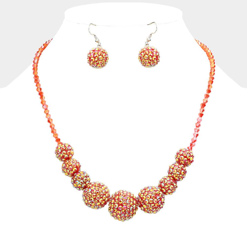 Shamballa Ball Necklace - Madeline Love - Flyclothing LLC