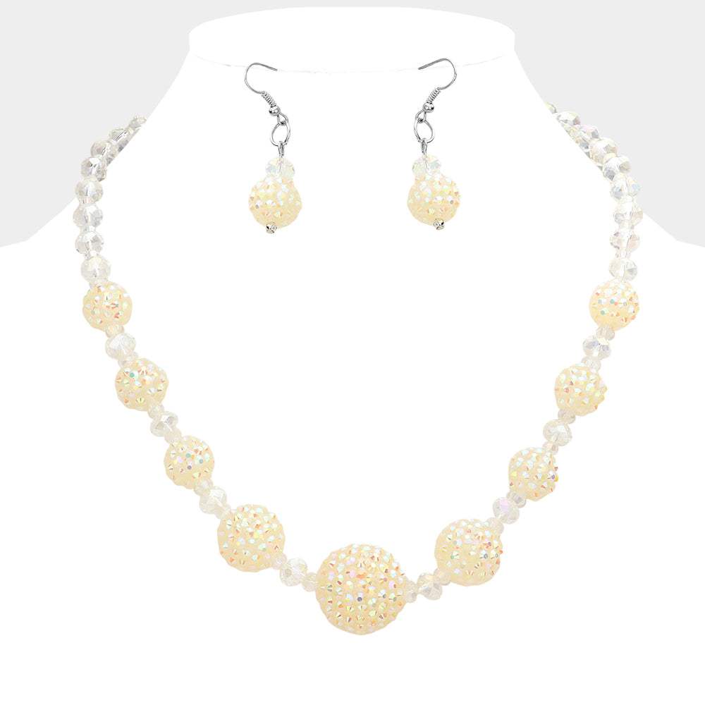 Shamballa Ball Necklace - Madeline Love - Flyclothing LLC