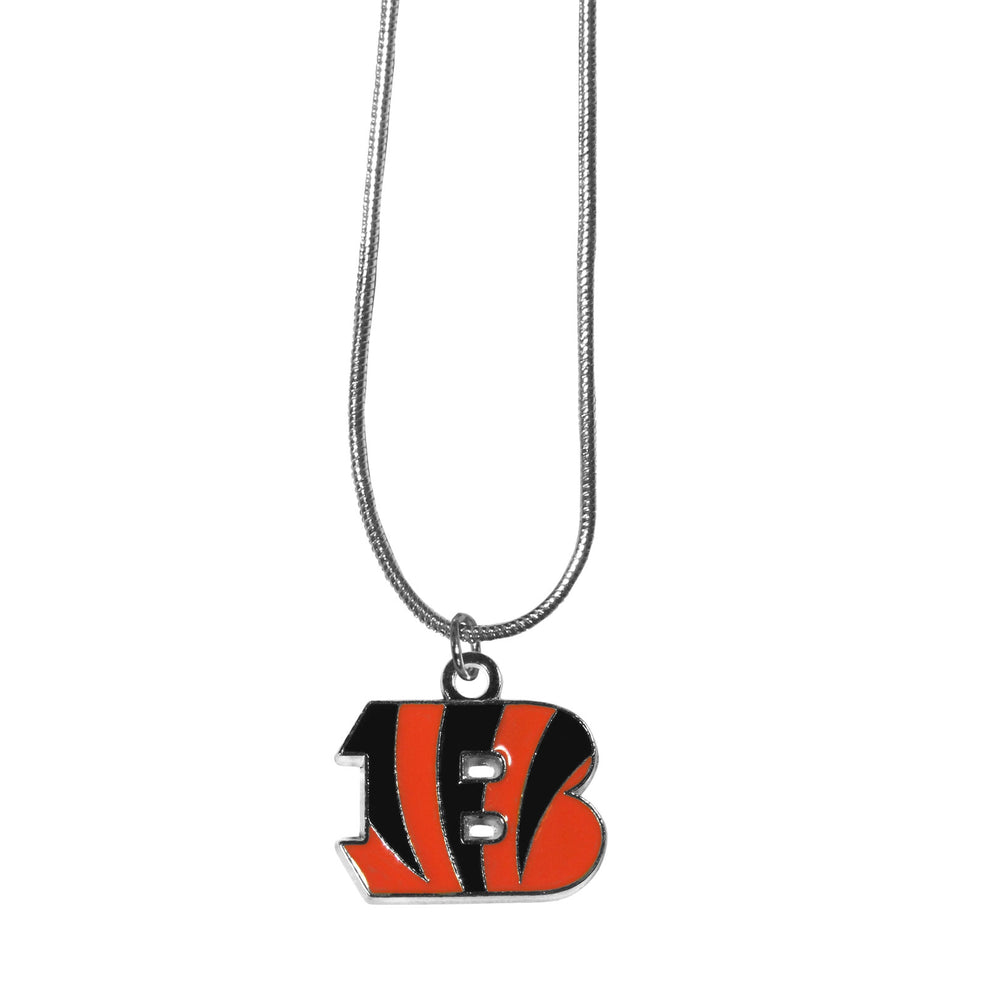 Cincinnati Bengals Snake Chain Necklace - Cincinnati Bengals