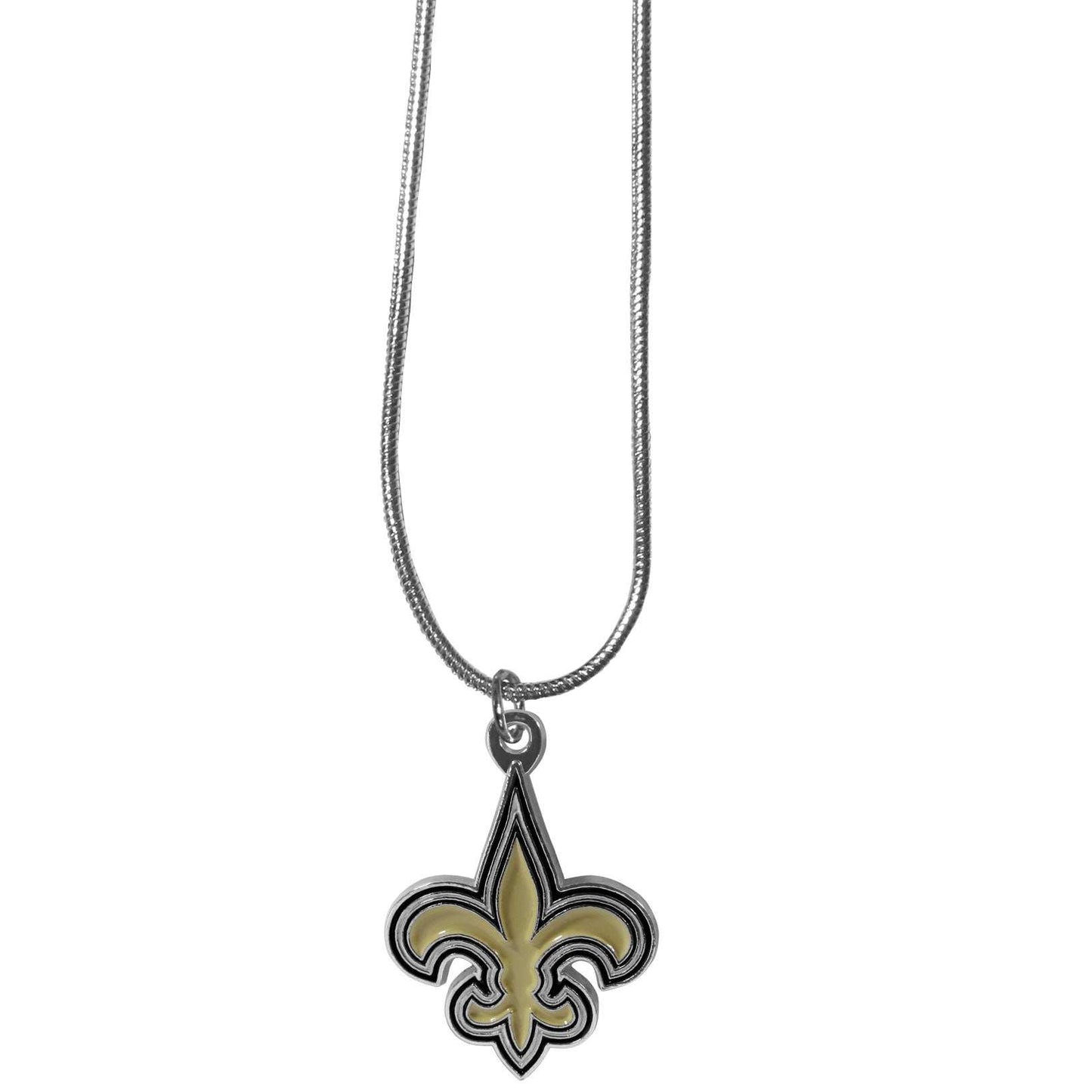 New Orleans Saints Snake Chain Necklace - New Orleans Saints - Flyclothing LLC