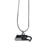 Seattle Seahawks Snake Chain Necklace - Seattle Seahawks