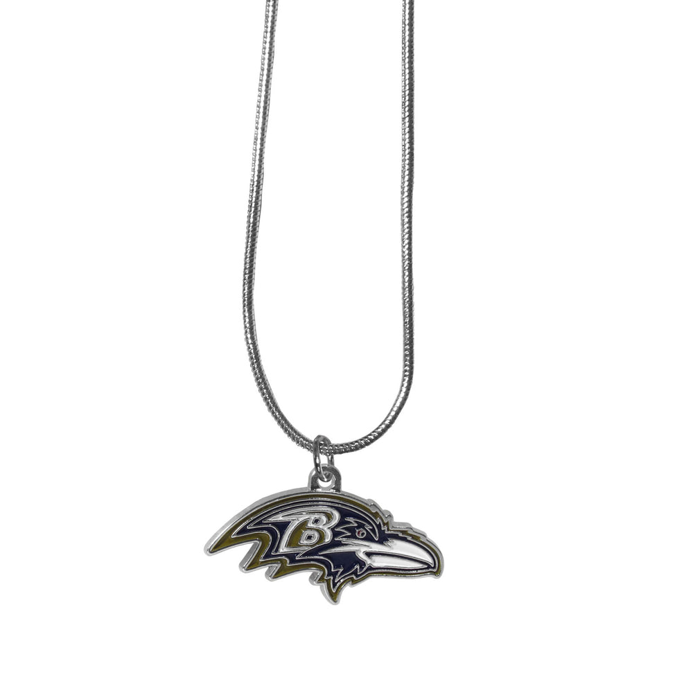 Baltimore Ravens Snake Chain Necklace