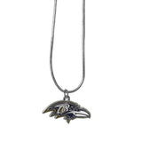 Baltimore Ravens Snake Chain Necklace