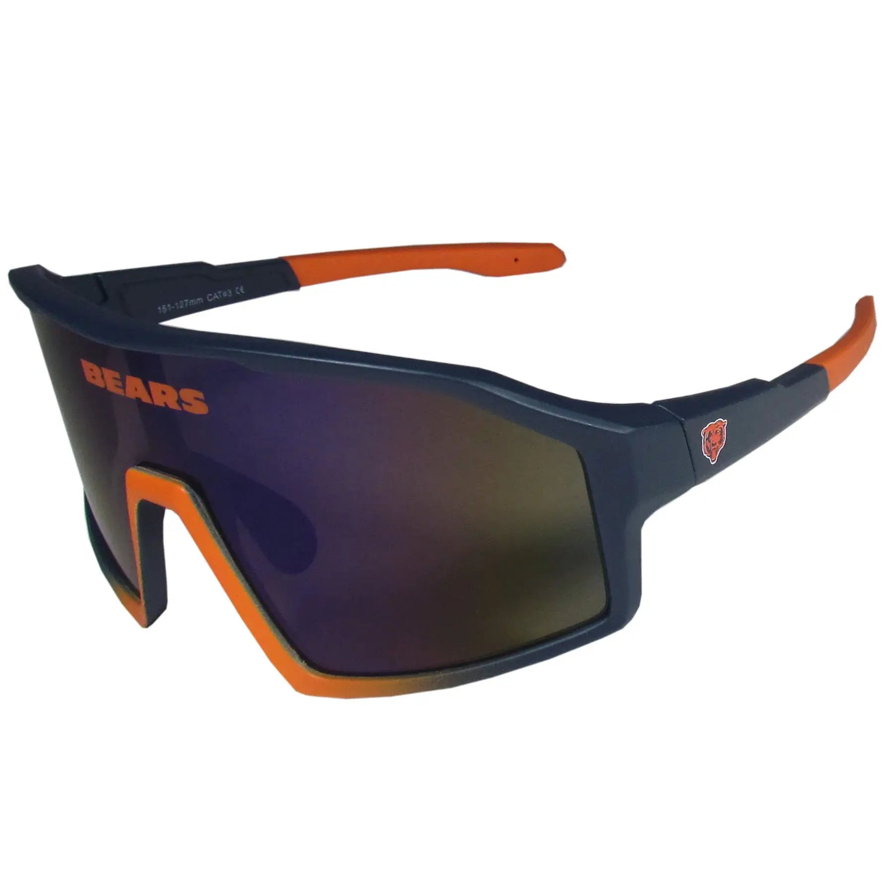 Chicago Bears Navigator Shield Sunglasses - Chicago Bears - Flyclothing LLC