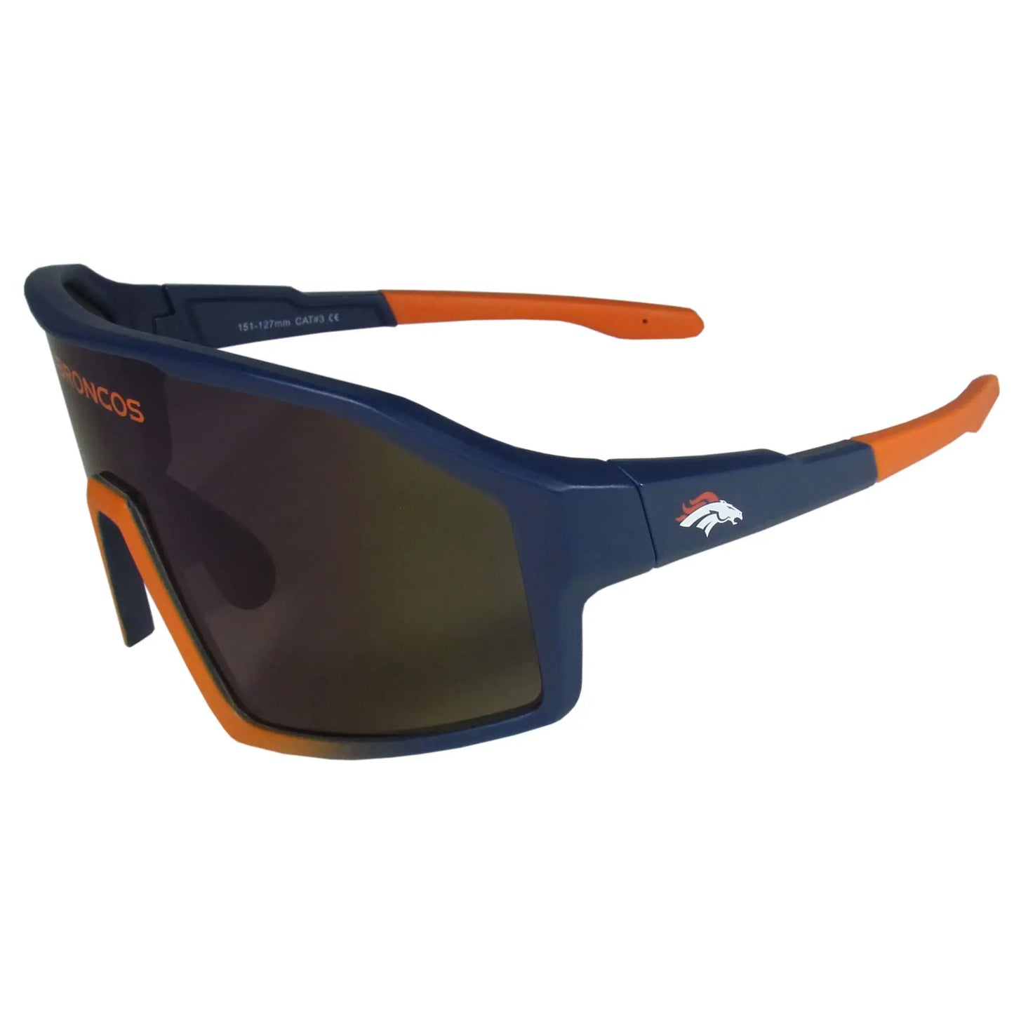 Denver Broncos Navigator Shield Sunglasses - Denver Broncos - Flyclothing LLC