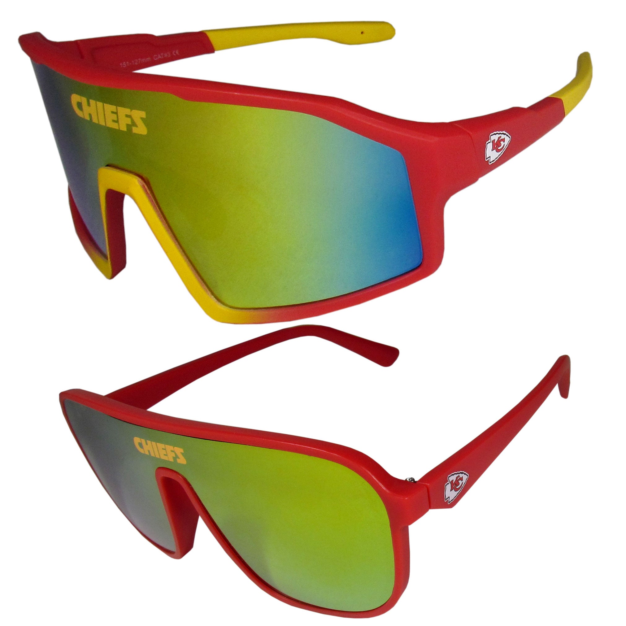 Kansas City Chiefs Shield Sunglass Combo Set