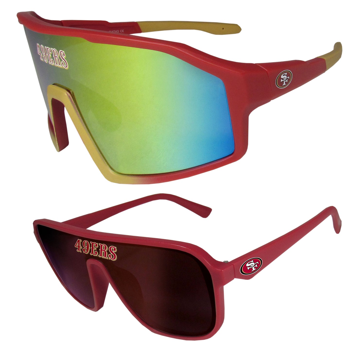 San Francisco 49ers Shield Sunglass Combo Set