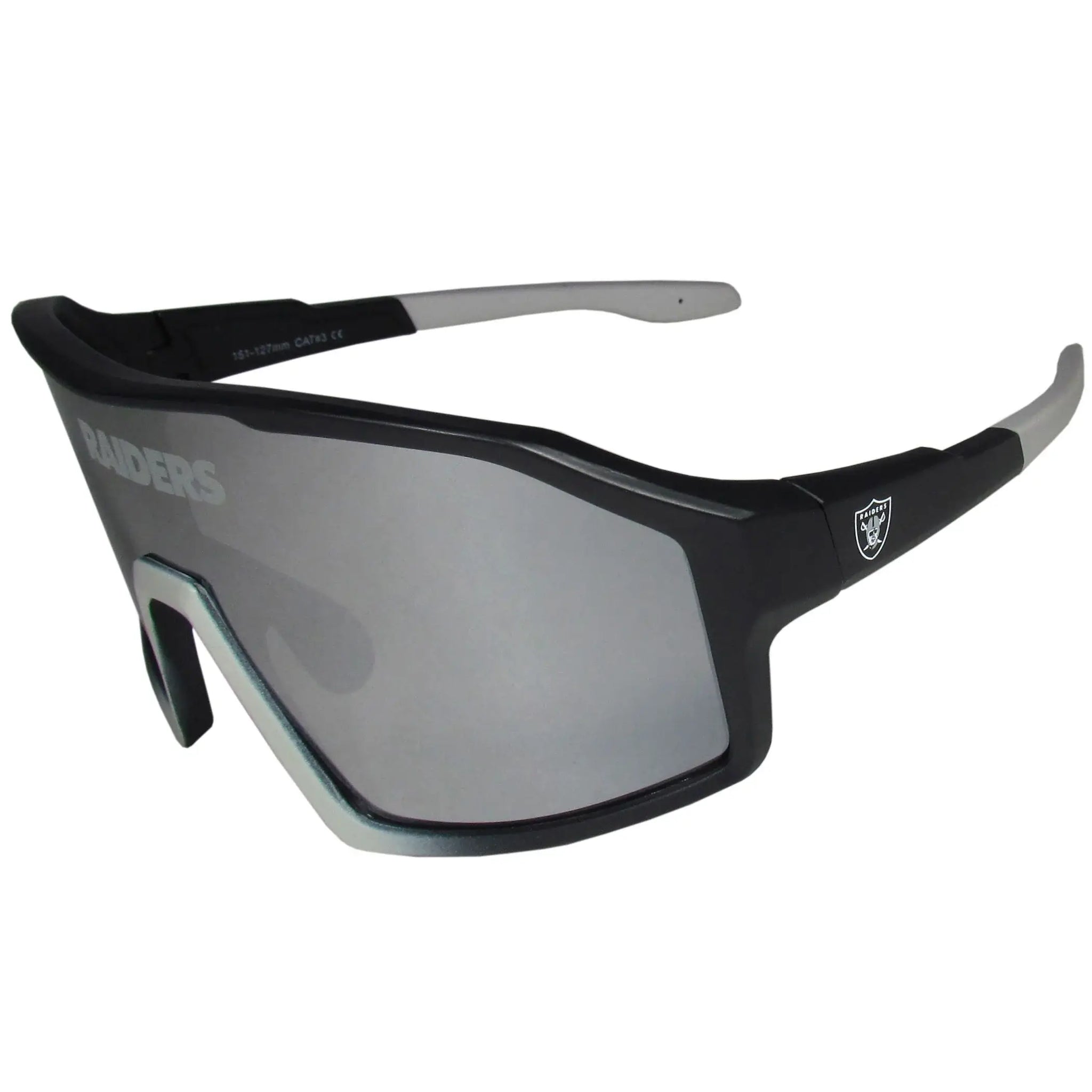 Las Vegas Raiders Navigator Shield Sunglasses - Las Vegas Raiders - Flyclothing LLC