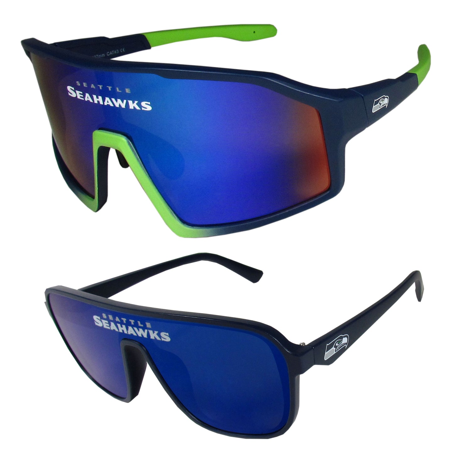 Seattle Seahawks Shield Sunglass Combo Set