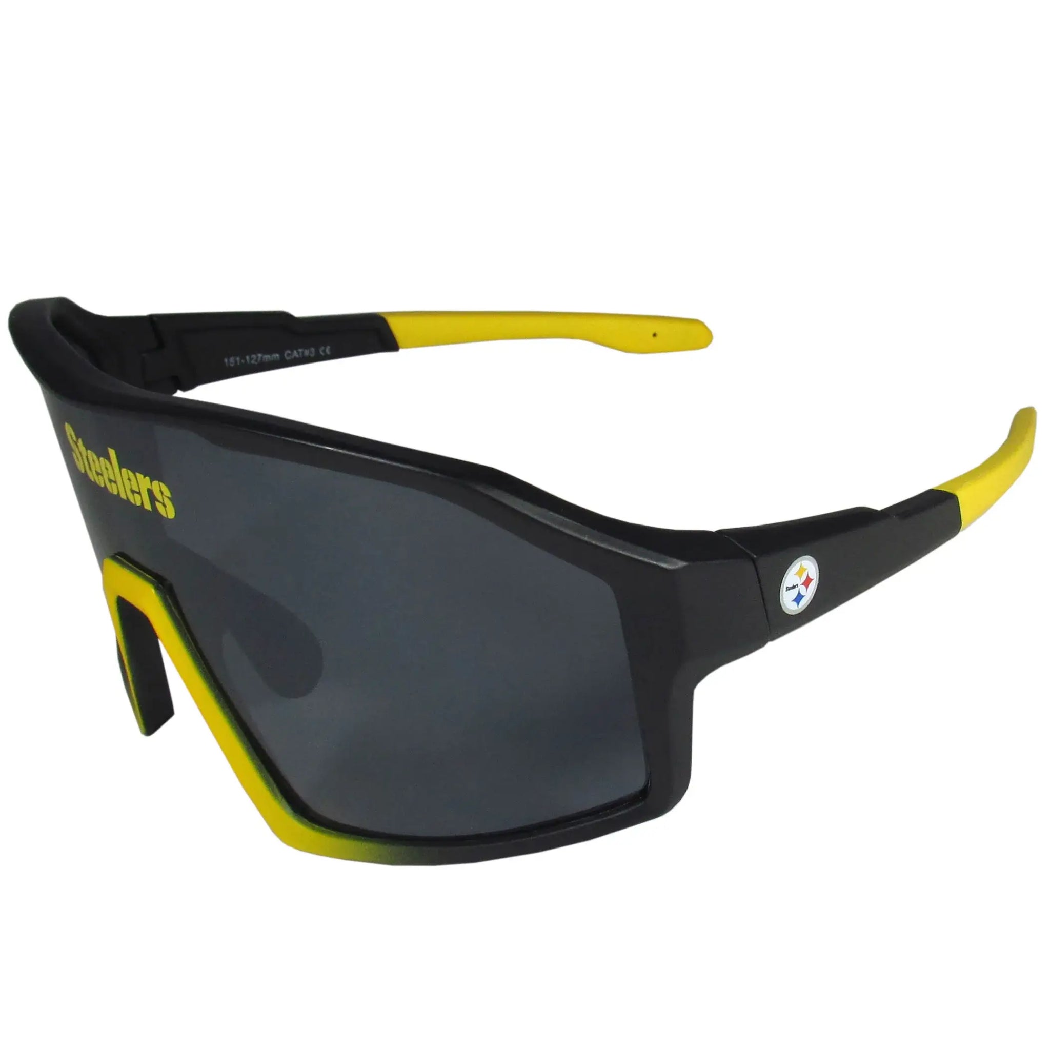 Pittsburgh Steelers Navigator Shield Sunglasses - Pittsburgh Steelers - Flyclothing LLC