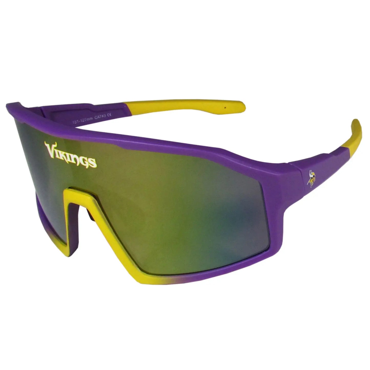 Minnesota Vikings Navigator Shield Sunglasses - Minnesota Vikings - Flyclothing LLC