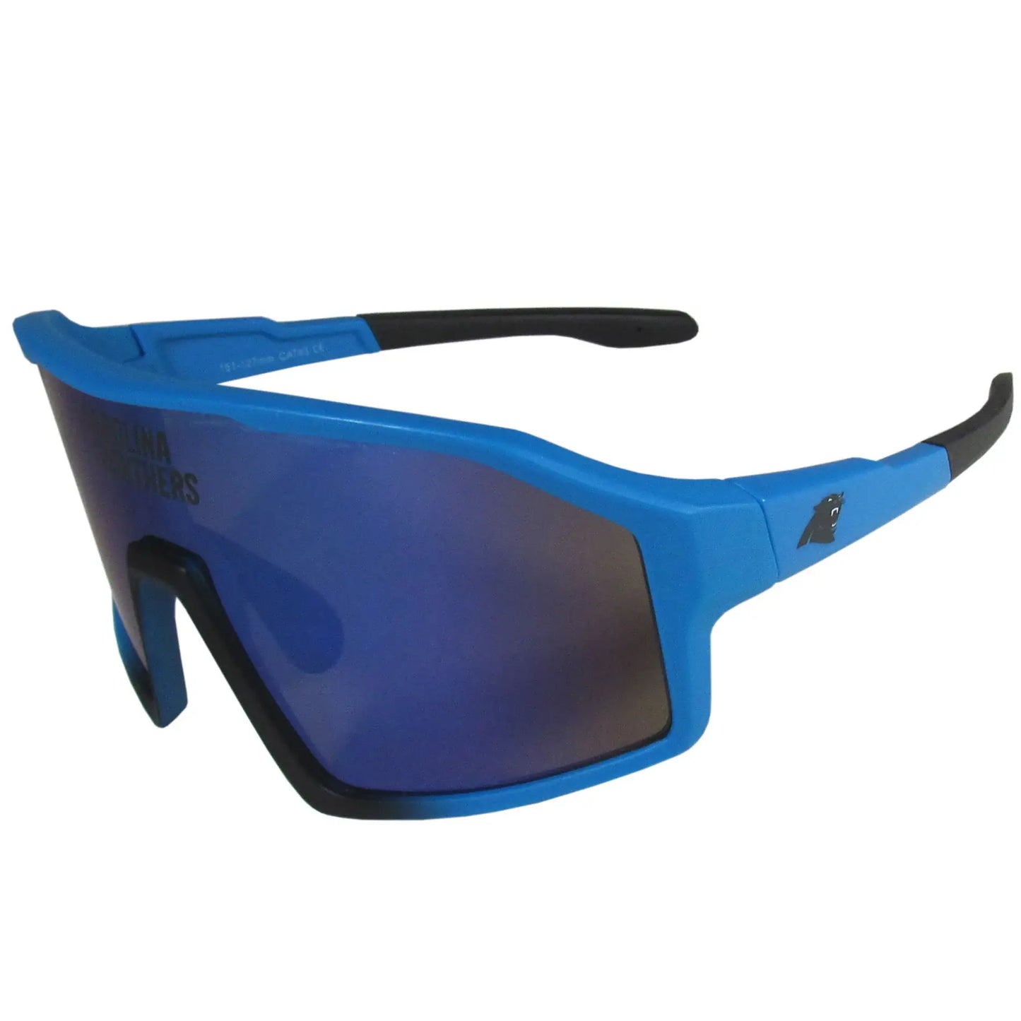 Carolina Panthers Navigator Shield Sunglasses - Carolina Panthers - Flyclothing LLC