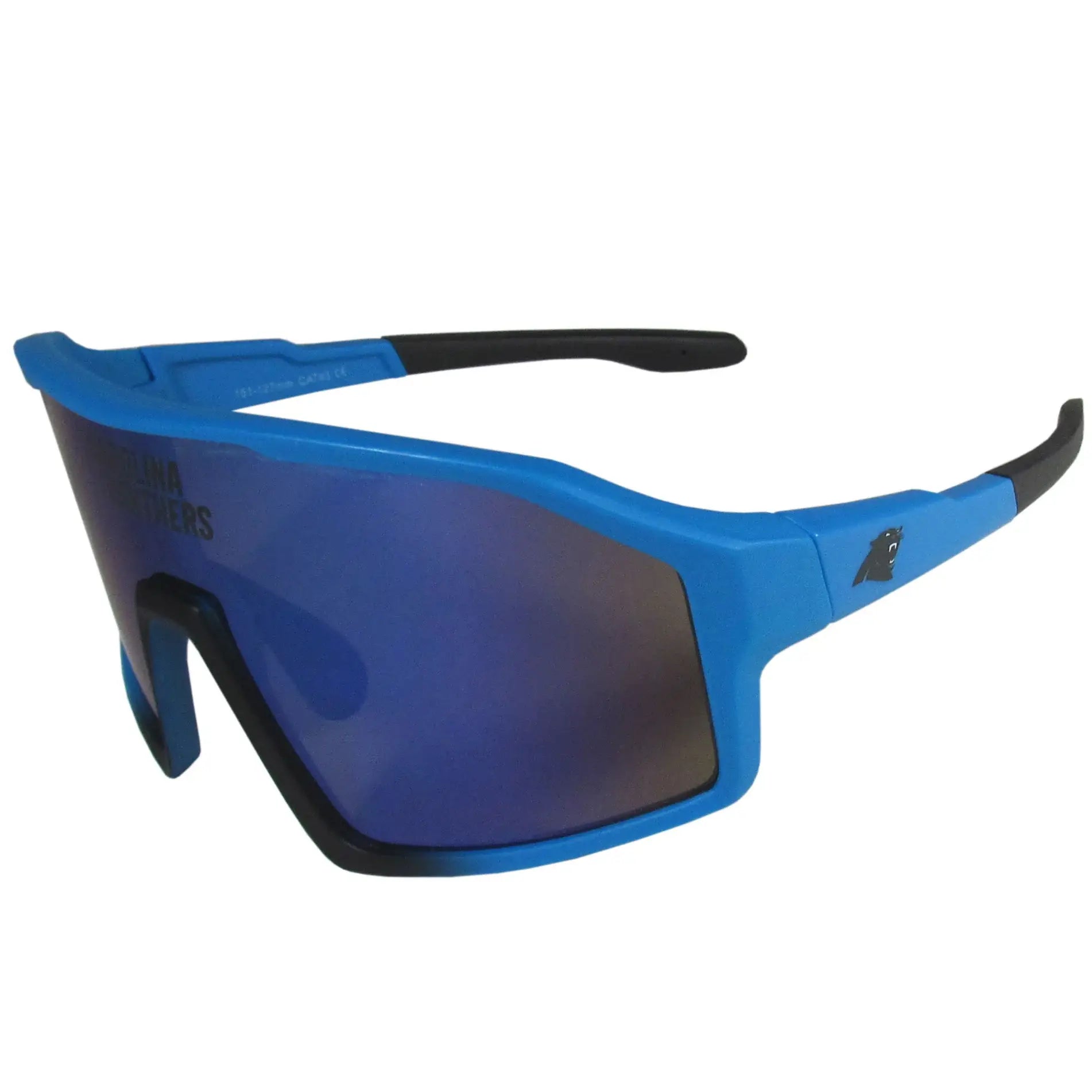 Carolina Panthers Navigator Shield Sunglasses - Carolina Panthers - Flyclothing LLC