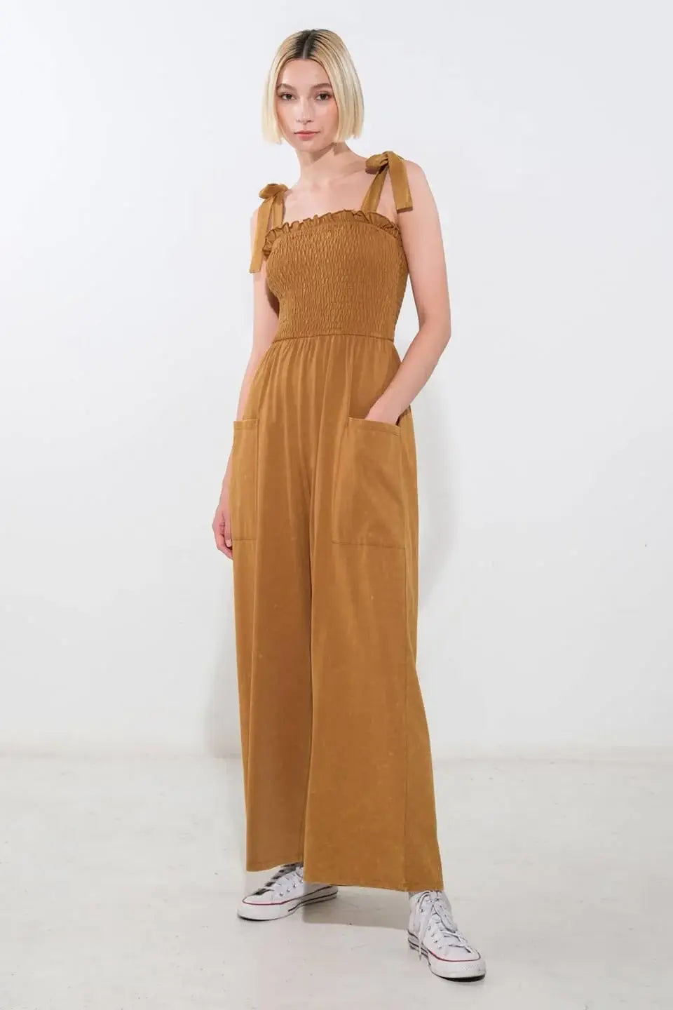 TRENDING MOMENT KNIT JUMPSUIT - Flying Tomato - Flyclothing LLC