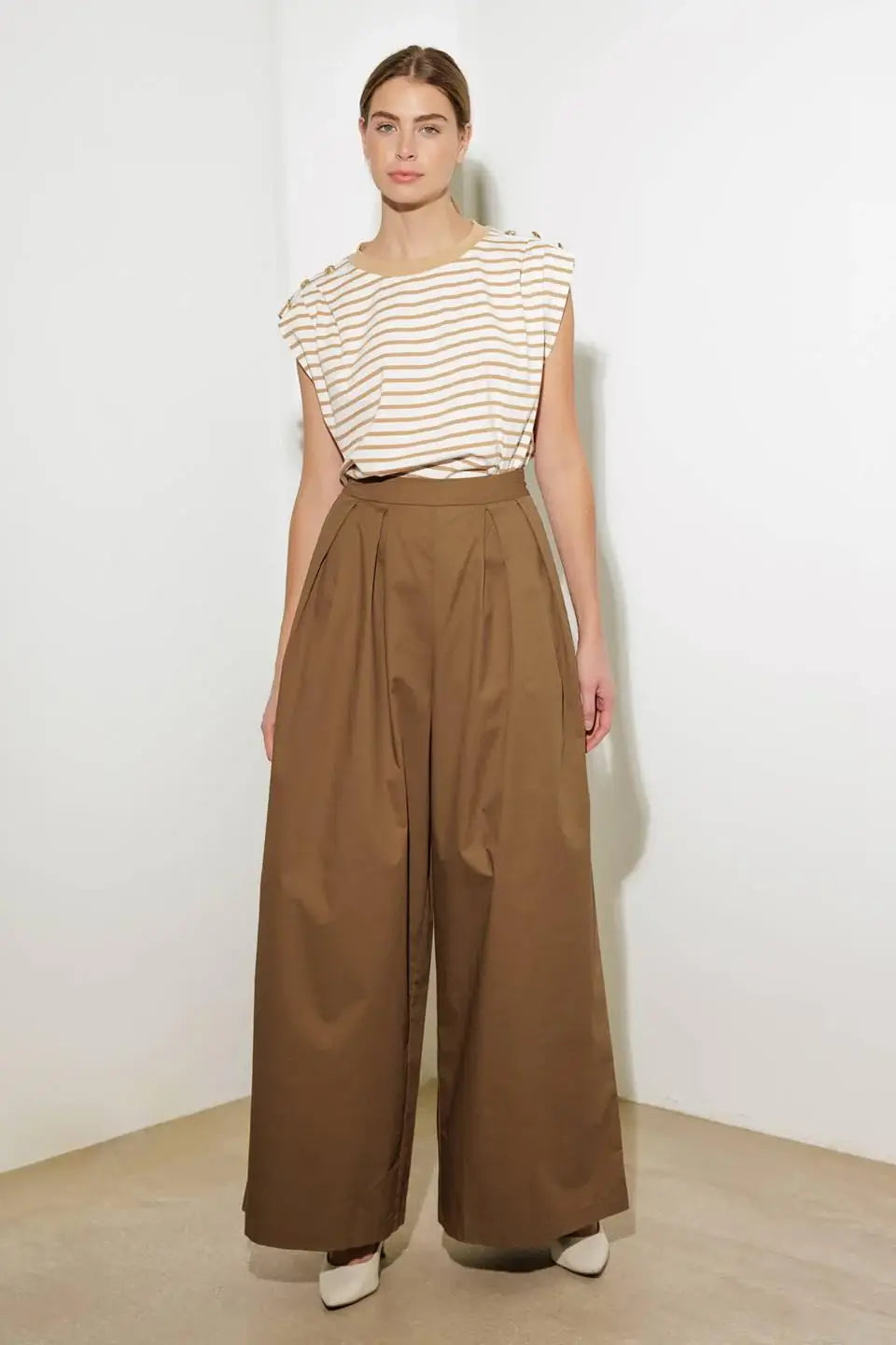 IT'S PERFECT TIMING WOVEN PANTS - Flying Tomato - Flyclothing LLC
