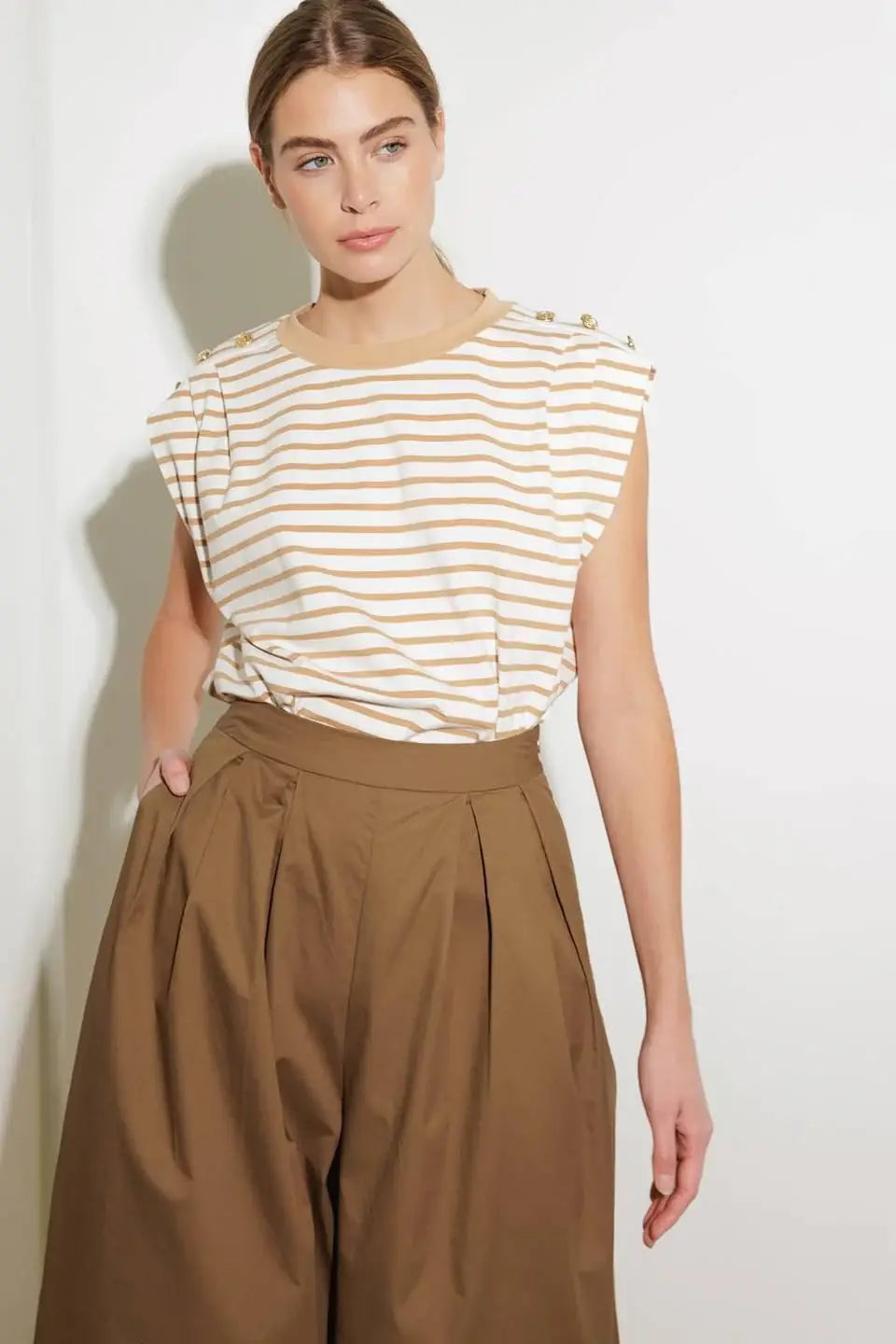 IT'S PERFECT TIMING WOVEN PANTS - Flying Tomato - Flyclothing LLC