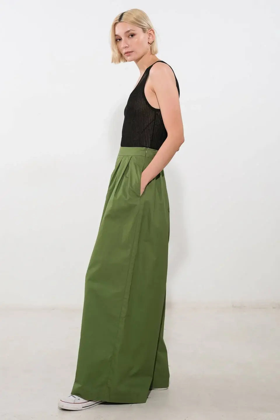 IT'S PERFECT TIMING WOVEN PANTS - Flying Tomato - Flyclothing LLC