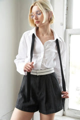 JUST THINKING ABOUT YOU DENIM SHORT - Flying Tomato - Flyclothing LLC