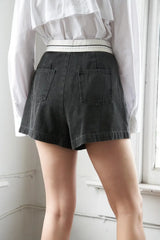 JUST THINKING ABOUT YOU DENIM SHORT - Flying Tomato - Flyclothing LLC