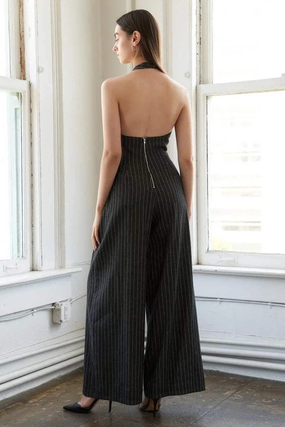 DAWN OF MY HEART WOVEN JUMPSUIT - Flying Tomato - Flyclothing LLC