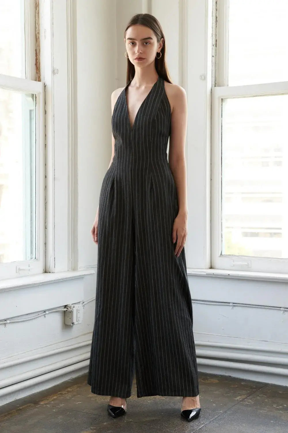 DAWN OF MY HEART WOVEN JUMPSUIT - Flying Tomato - Flyclothing LLC