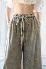 PASSING THOUGH DENIM PANTS - Flying Tomato - Flyclothing LLC