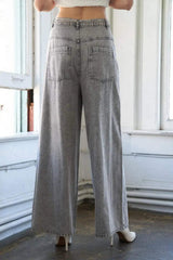 WHEN I MET YOU DENIM PANTS - Flying Tomato - Flyclothing LLC