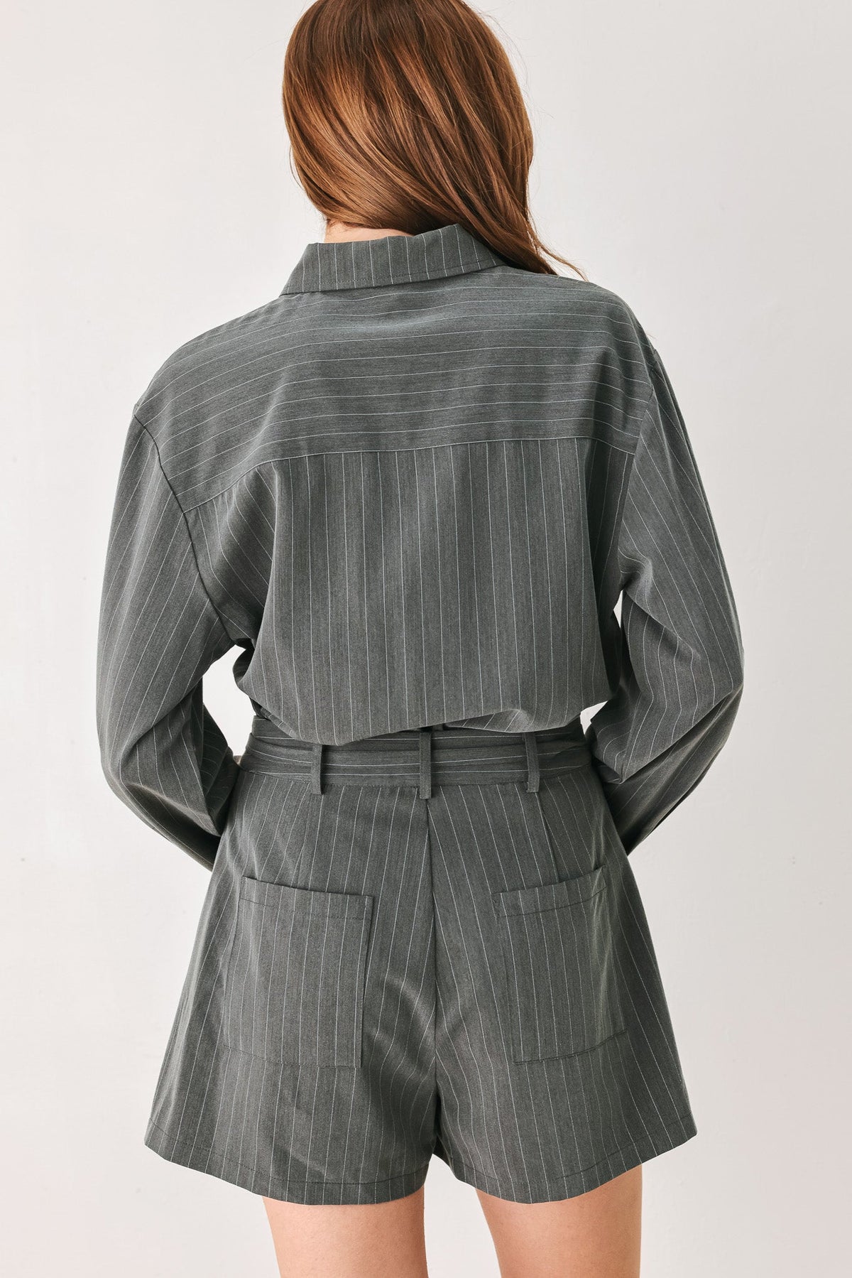 AM I OKAY WITH WOVEN ROMPER - Flying Tomato - Flyclothing LLC