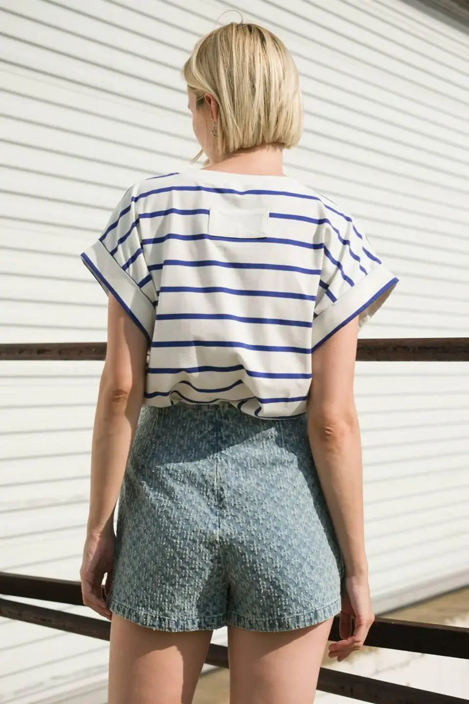 NO ONE PRETTIER DENIM SKORT - Flying Tomato - Flyclothing LLC