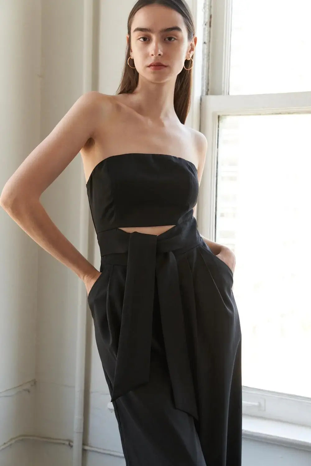 SPRINGTIME SERENADE WOVEN JUMPSUIT - Flying Tomato - Flyclothing LLC