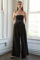 SPRINGTIME SERENADE WOVEN JUMPSUIT - Flying Tomato - Flyclothing LLC