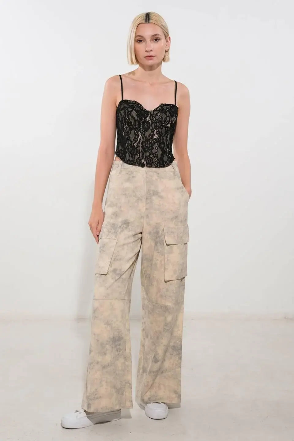 IN THE SPOTLIGHT WOVEN PANTS - Flying Tomato - Flyclothing LLC