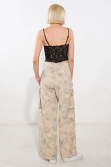 IN THE SPOTLIGHT WOVEN PANTS - Flying Tomato - Flyclothing LLC