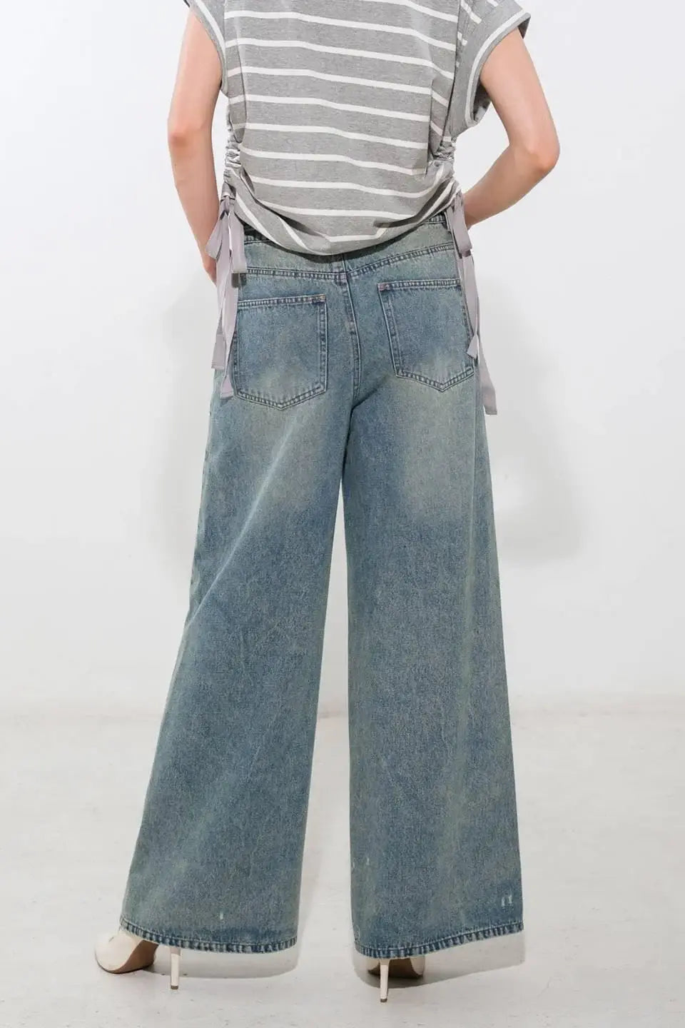 INSPIRING ALLURE DENIM PANTS - Flying Tomato - Flyclothing LLC
