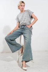 INSPIRING ALLURE DENIM PANTS - Flying Tomato - Flyclothing LLC