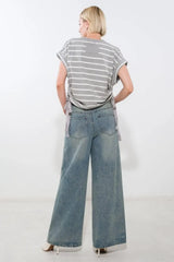 INSPIRING ALLURE DENIM PANTS - Flying Tomato - Flyclothing LLC